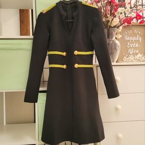 Womens Dress long sleeves Navy Blue